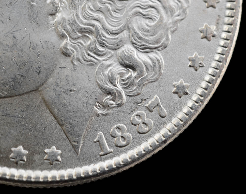 1887 Morgan Silver Dollar