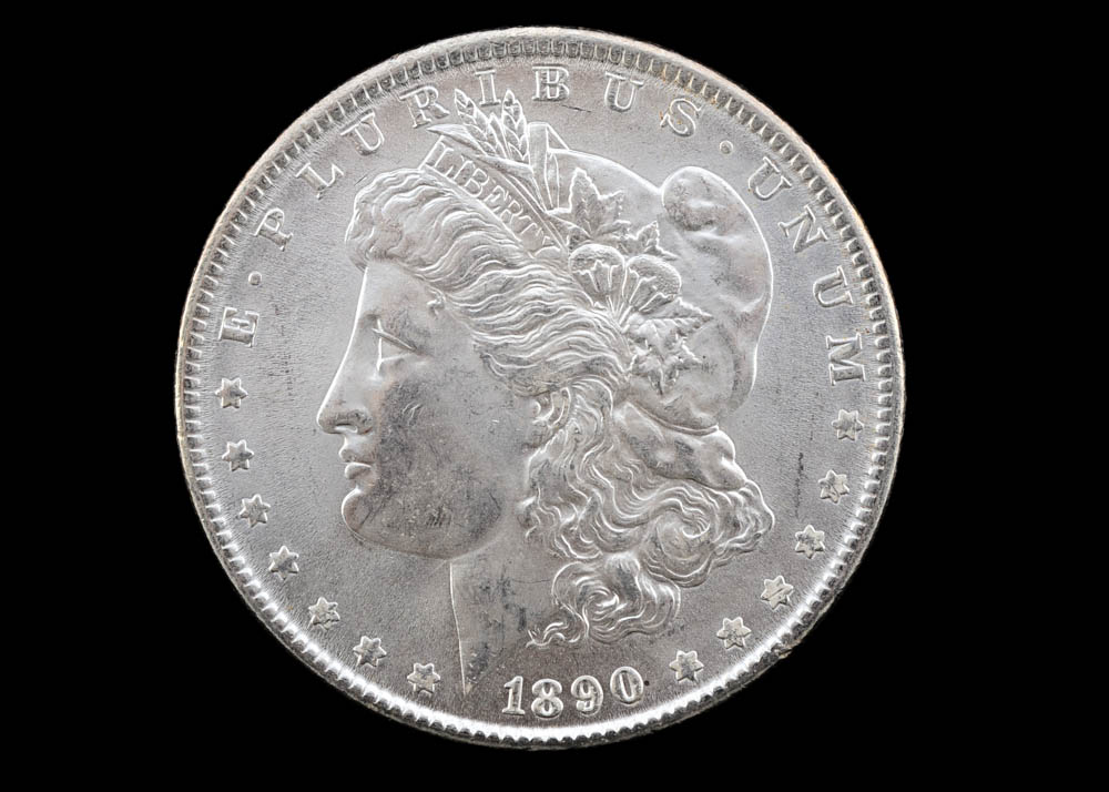1890 Morgan Silver Dollar