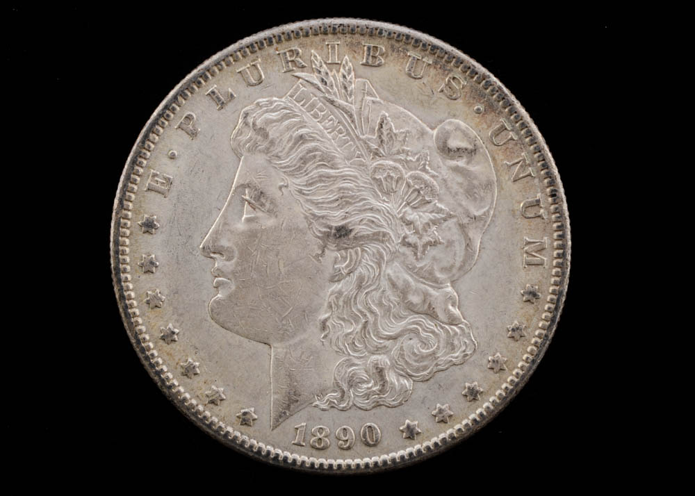 1890 S Morgan Silver Dollar