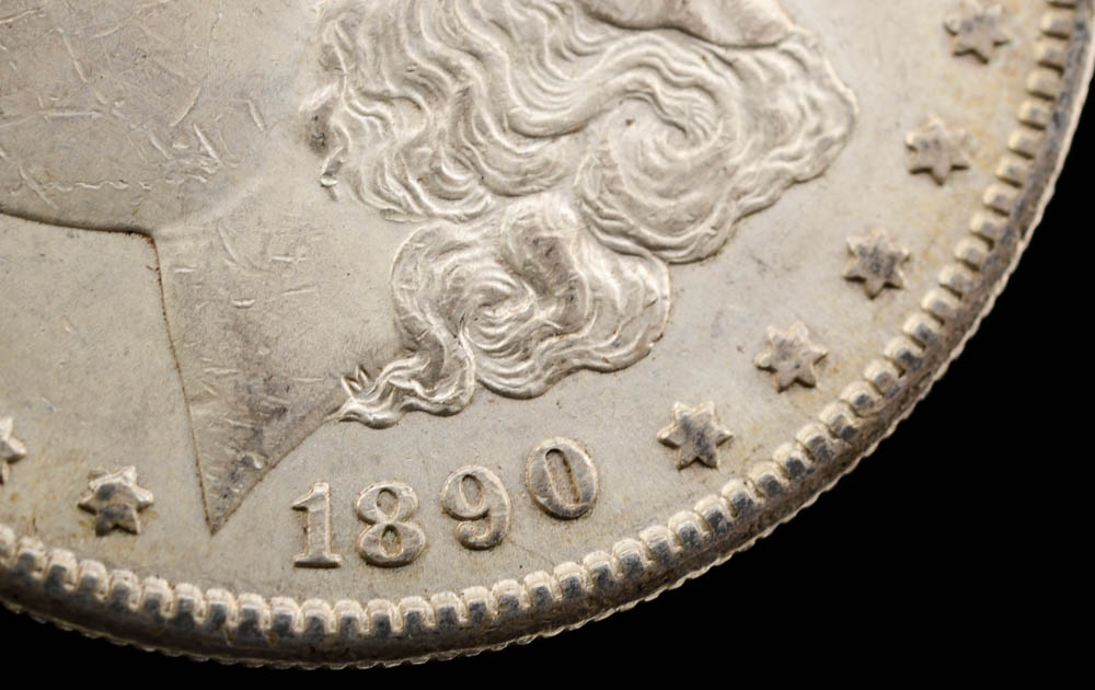 1890 S Morgan Silver Dollar