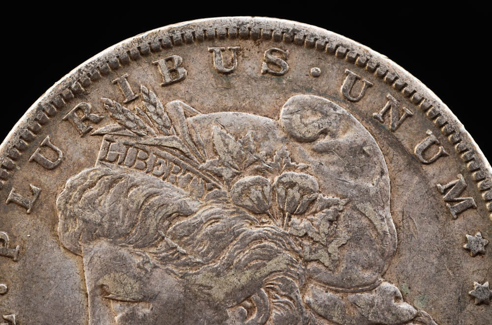 1891 O Morgan Silver Dollar