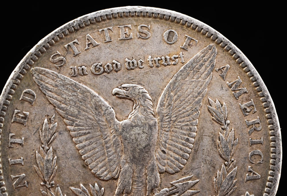 1891 O Morgan Silver Dollar