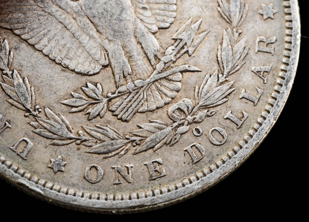 1891 O Morgan Silver Dollar