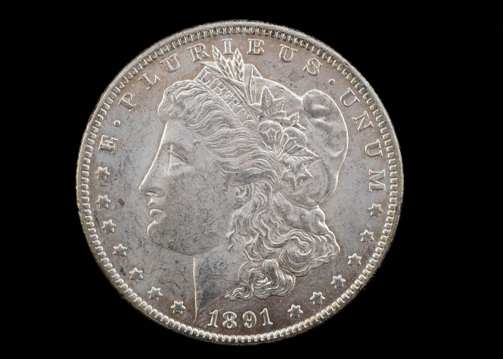 1891 Carson City Morgan Silver Dollar