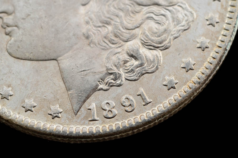 1891 Carson City Morgan Silver Dollar