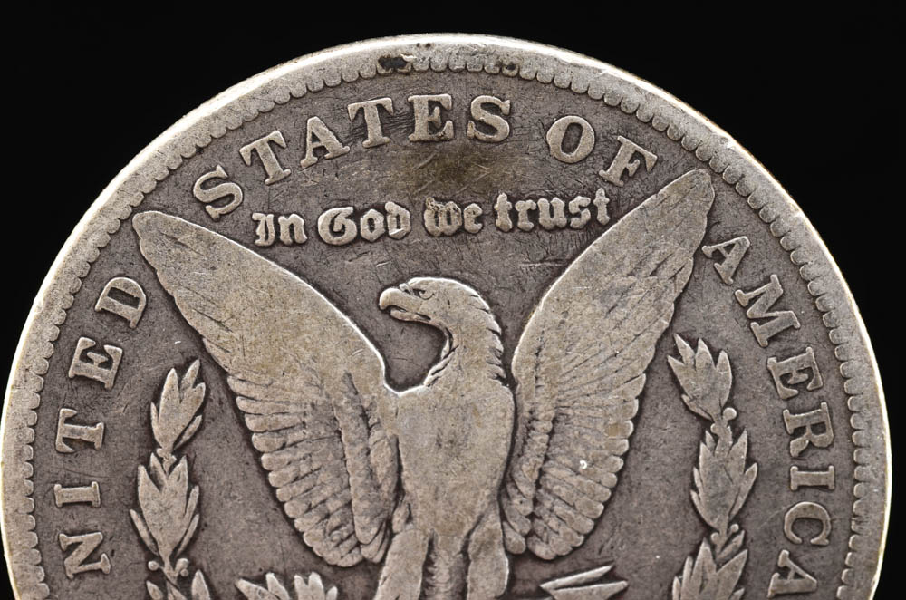 Rare 1893 Morgan Silver Dollar