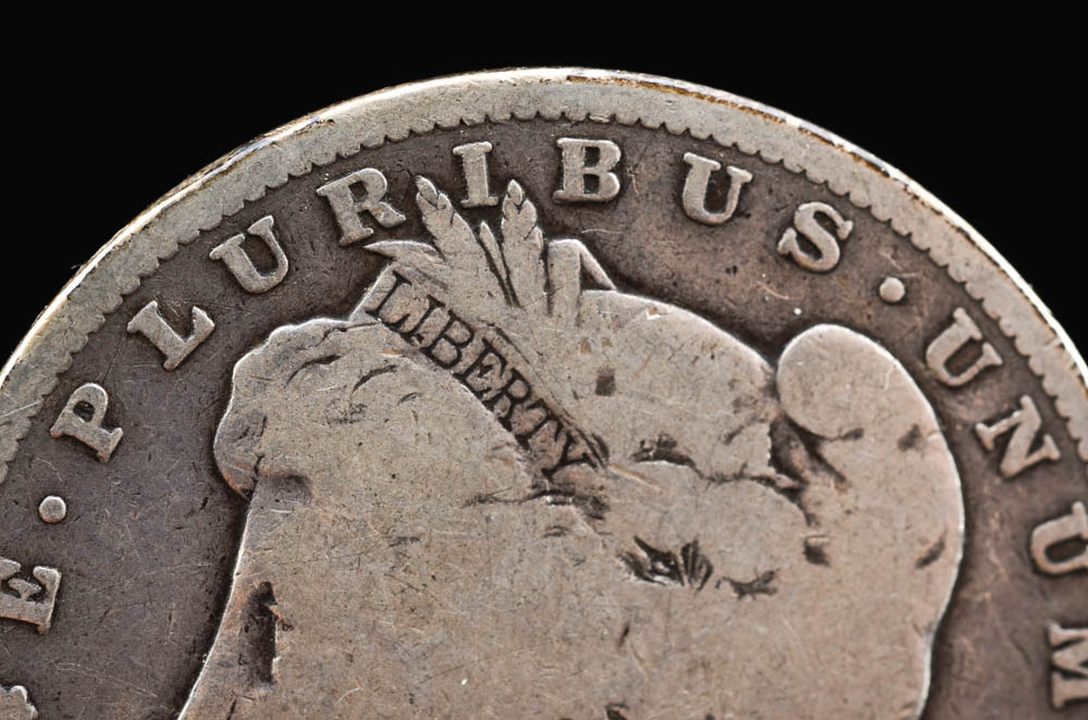 Rare 1895 S Morgan Silver Dollar