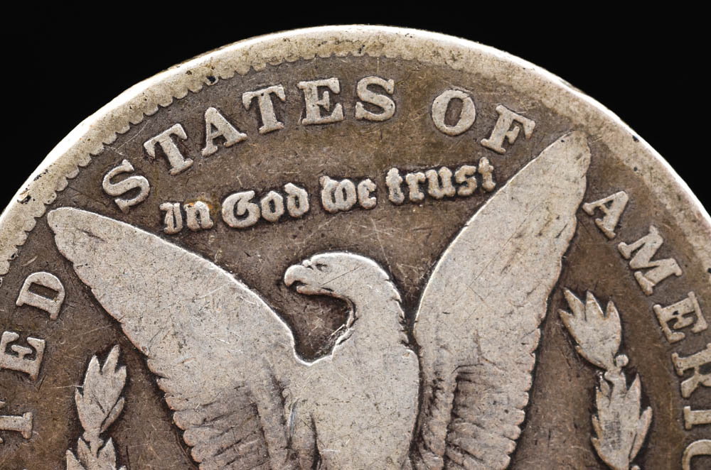 Rare 1895 S Morgan Silver Dollar