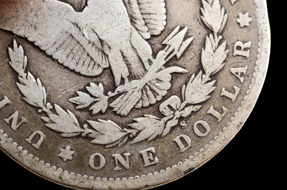 Rare 1895 S Morgan Silver Dollar