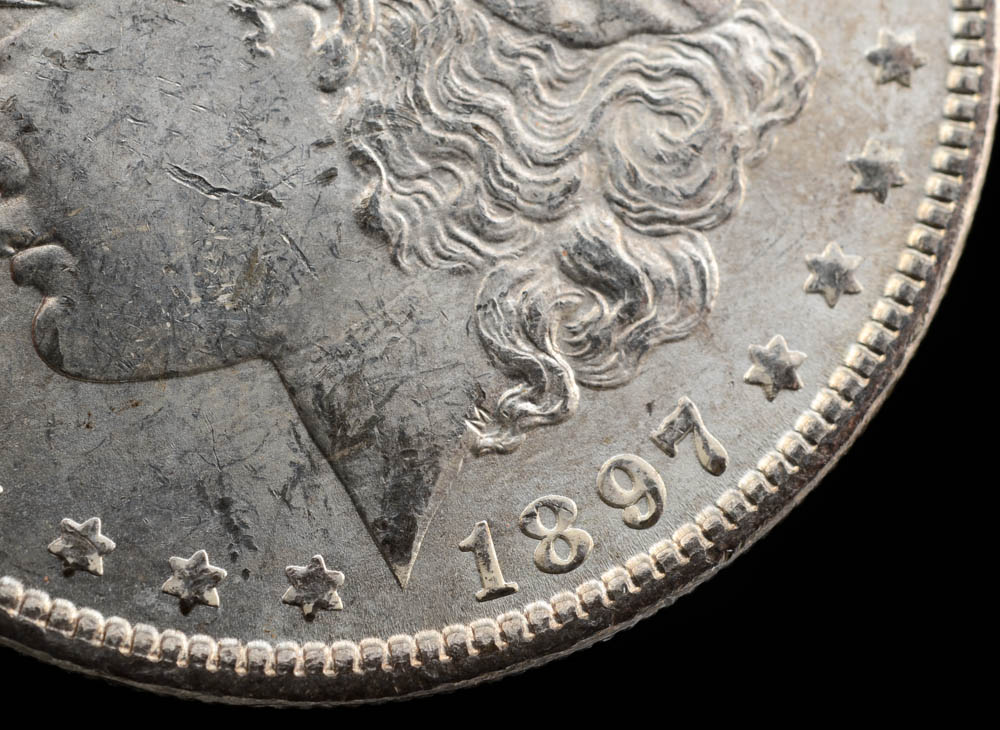 1897 Morgan Silver Dollar