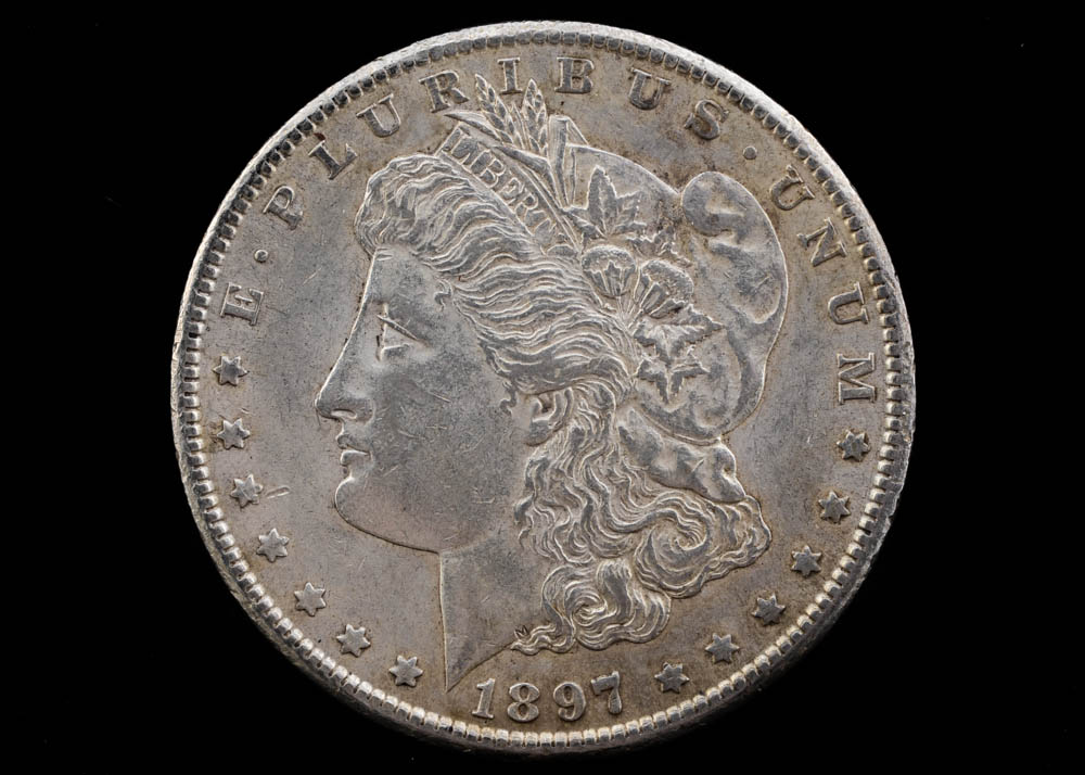 1897 S Morgan Silver Dollar