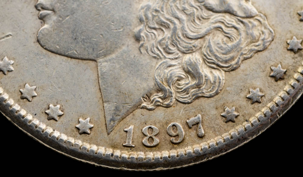 1897 S Morgan Silver Dollar