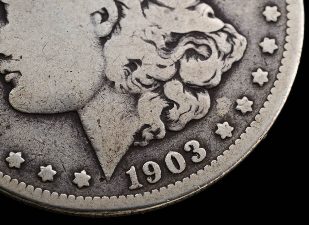 1903 O Morgan Silver Dollar