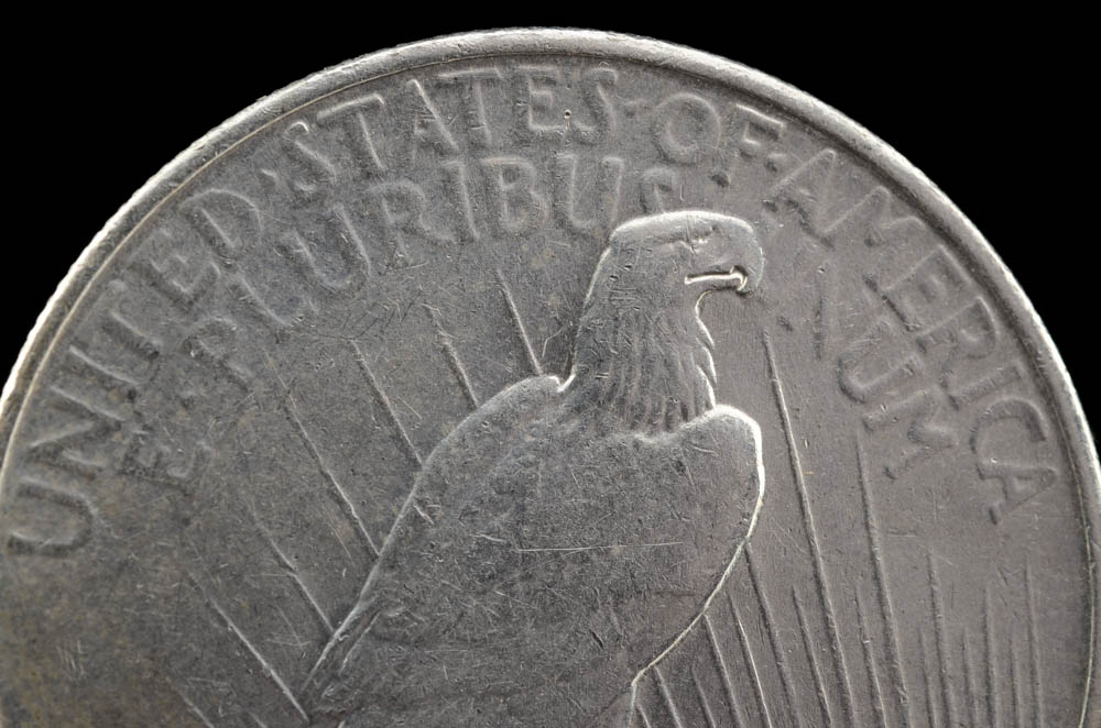 1926 D Peace Silver Dollar