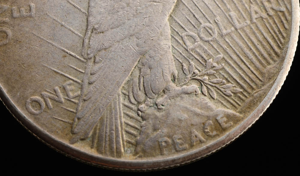 Low mintage Key date 1928 Peace Silver Dollar