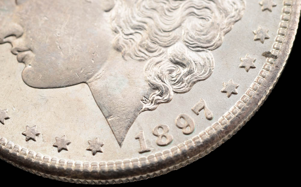 1897 S Morgan Silver Dollar