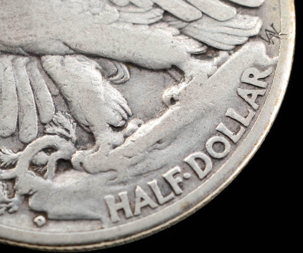 Key Date 1938 D Walking Liberty Silver Half Dollar