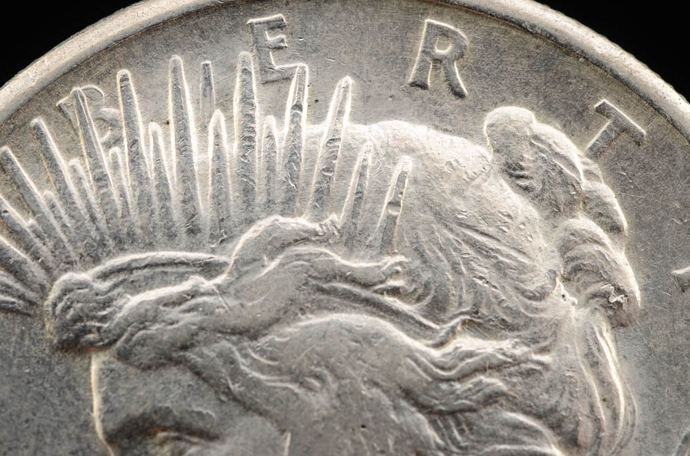 Key Date 1921 Peace Silver Dollar