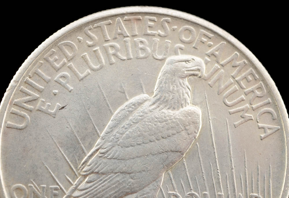 Key Date 1921 Peace Silver Dollar