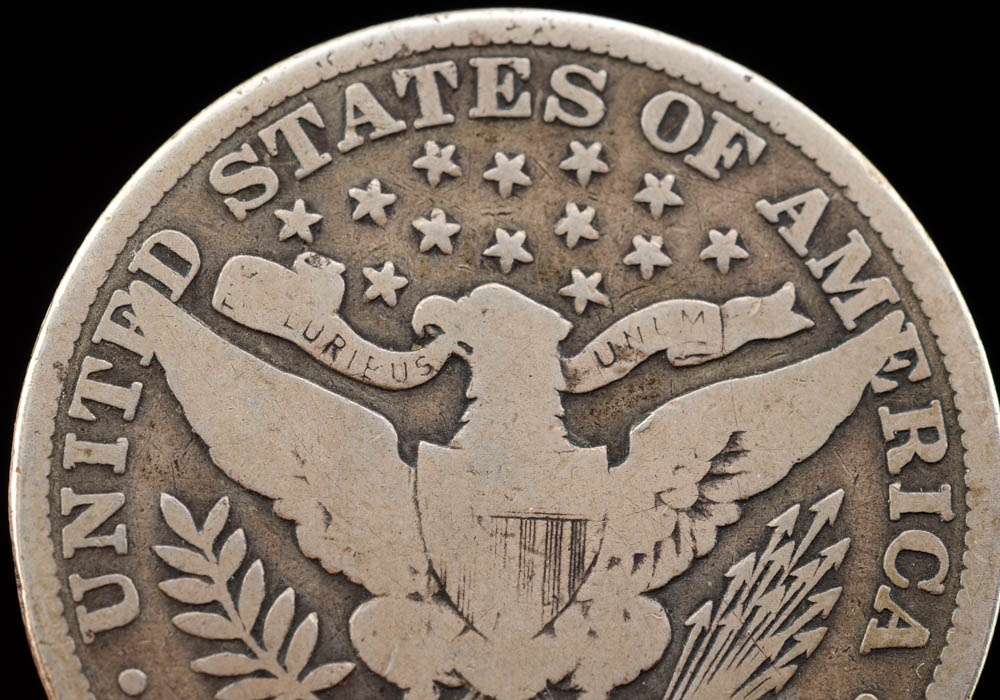 1913 Silver Barber Half Dollar