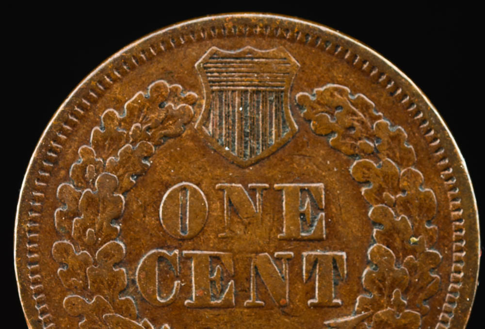 1868 Indian Head Penny