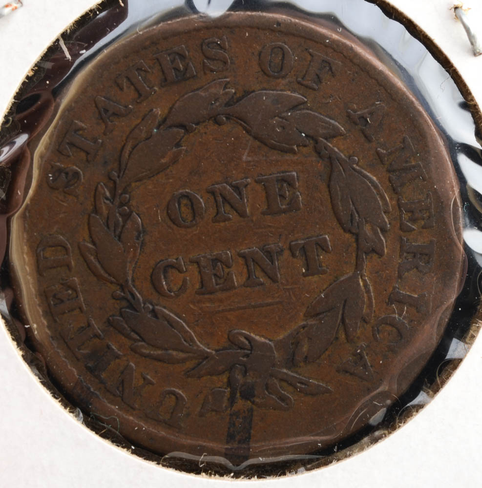 1837 Coronet Head Large Cent