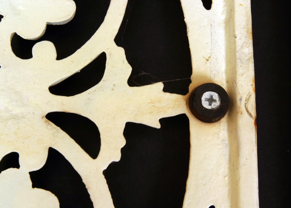 Pair of Vintage Cast Iron Air Return Covers