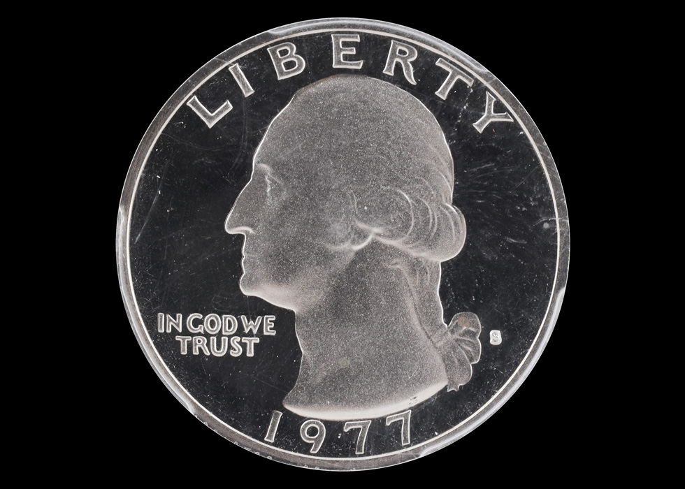 1977 S George Washington Quarter Proof Coin