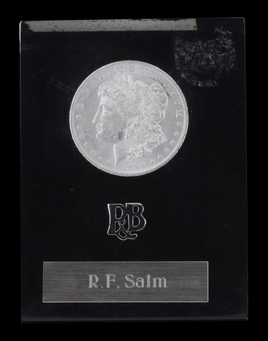 1884 O Morgan Silver Dollar