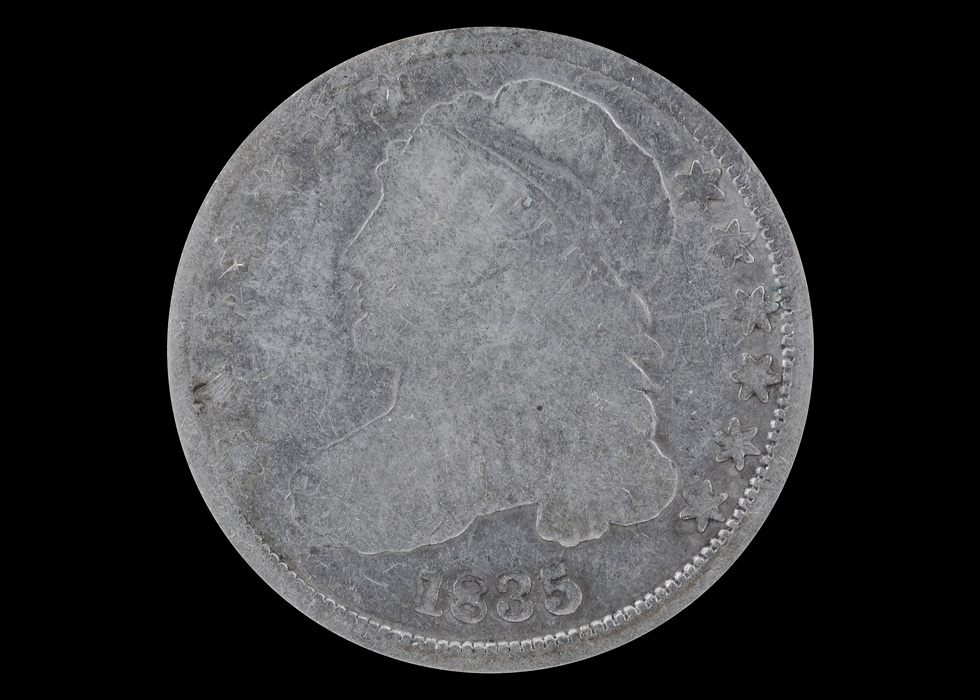 1835 Capped Bust Silver Dime