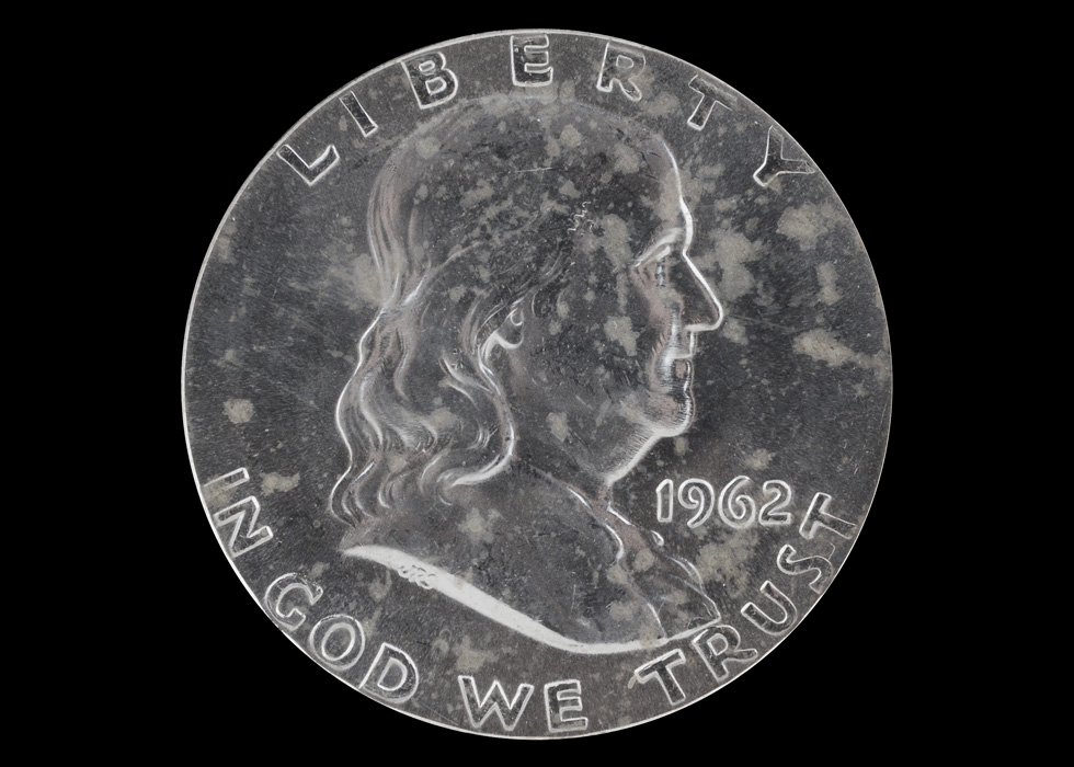 1962 D Franklin Silver Half Dollar