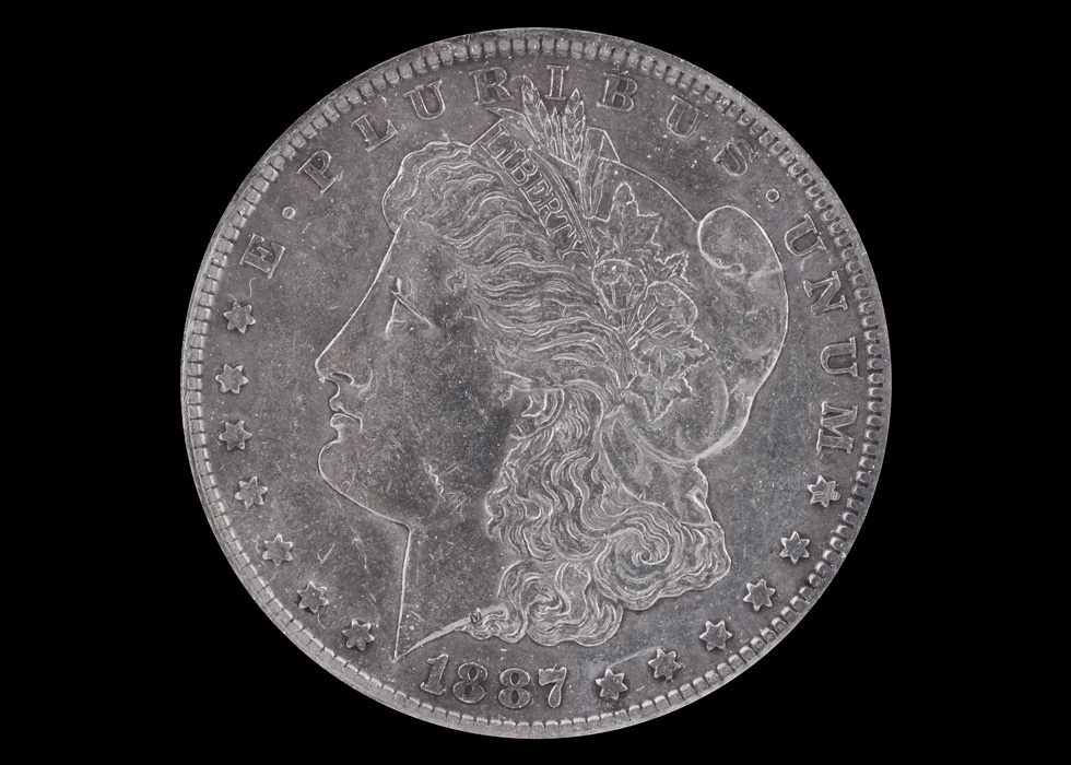 1887 S Morgan Silver Dollar