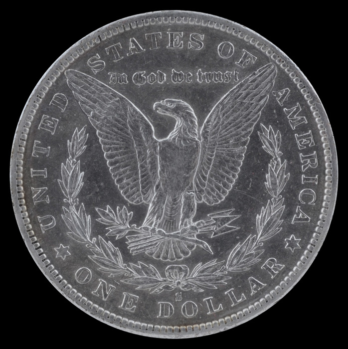 Key date 1889 S Morgan Silver Dollar