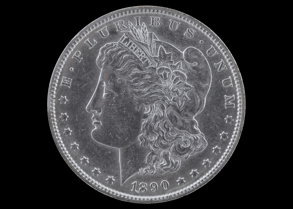 1890 S Morgan Silver Dollar