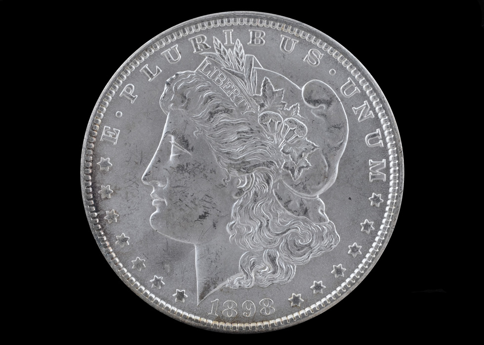 1898 O Morgan Silver Dollar
