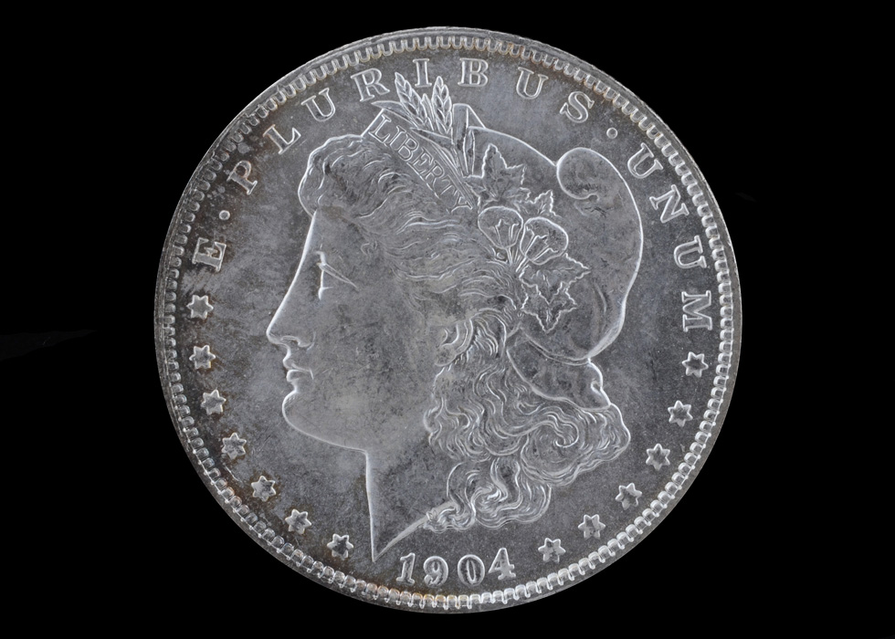 1904 O Morgan Silver Dollar