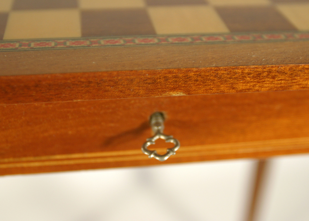 Vintage Reuge Music Box Table