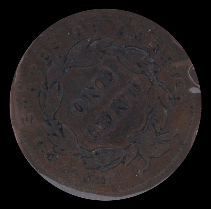 1840 Braided Hair Large Cent (Small Date)