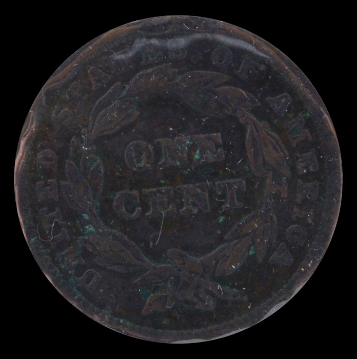 1841 Braided Hair Large Cent