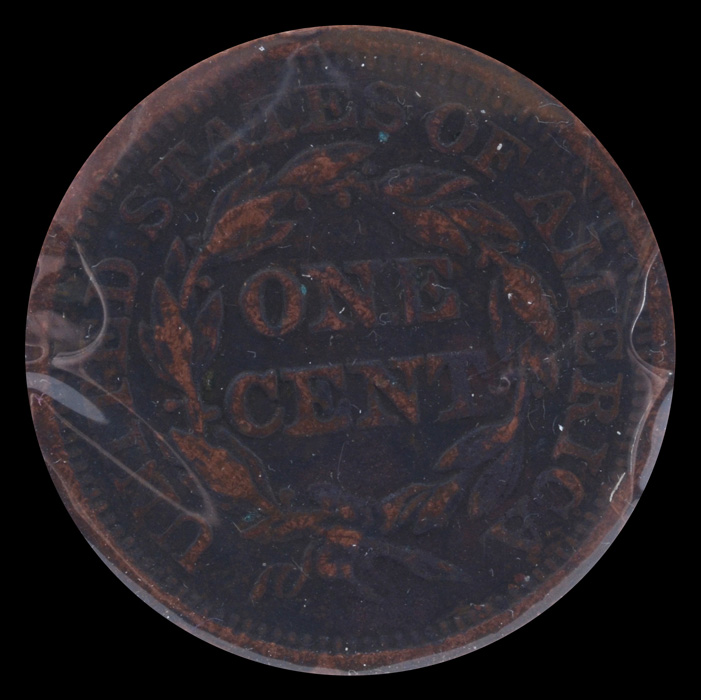1848 Braided Hair Large Cent
