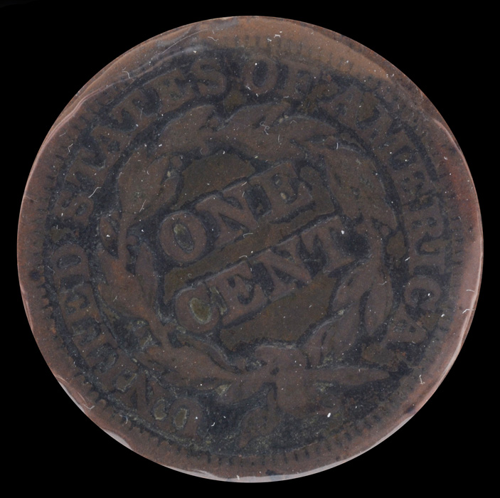 1847 Braided Hair Large Cent
