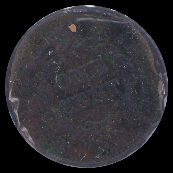 1850 Braided Hair Large Cent