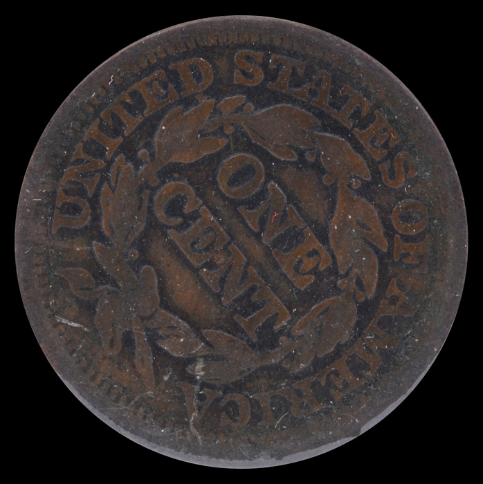 1852 Braided Hair Large Cent