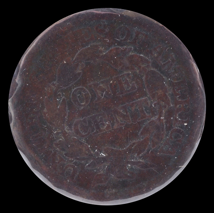 1853 Braided Hair Large Cent