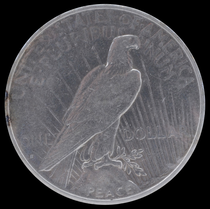 Key date 1934 S Peace Silver Dollar