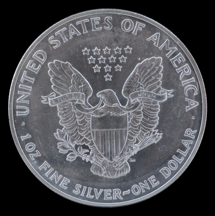 1990 One Dollar U.S. Silver Eagle