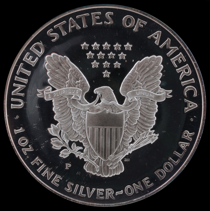 1993 One Dollar U.S. Silver Eagle Proof Coin