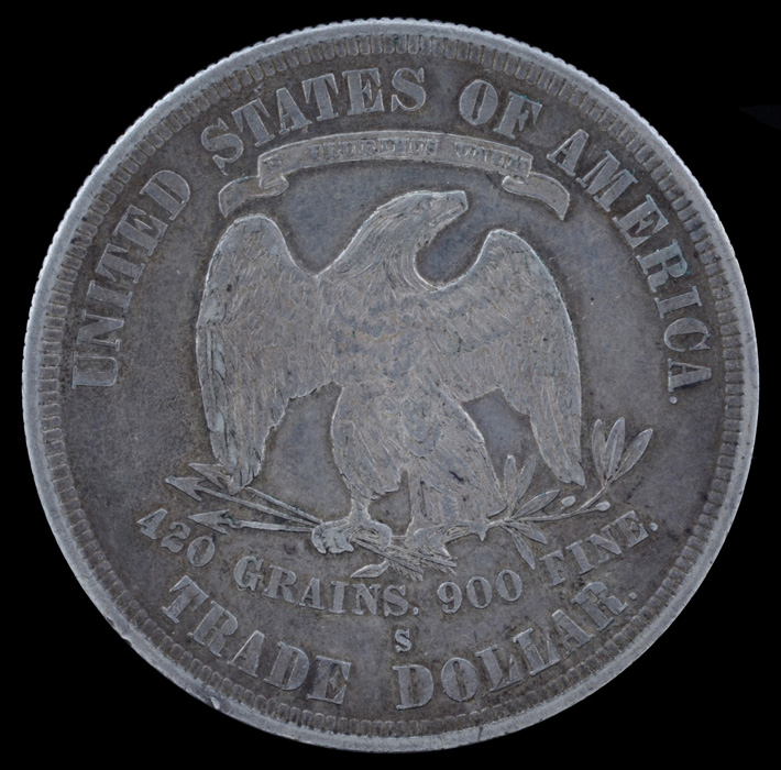 1878 S Silver Trade Dollar