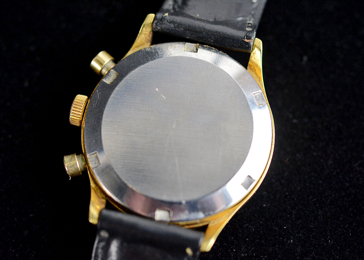 Gallet MultiChron 12 Military Gold Filled Wrist Watch