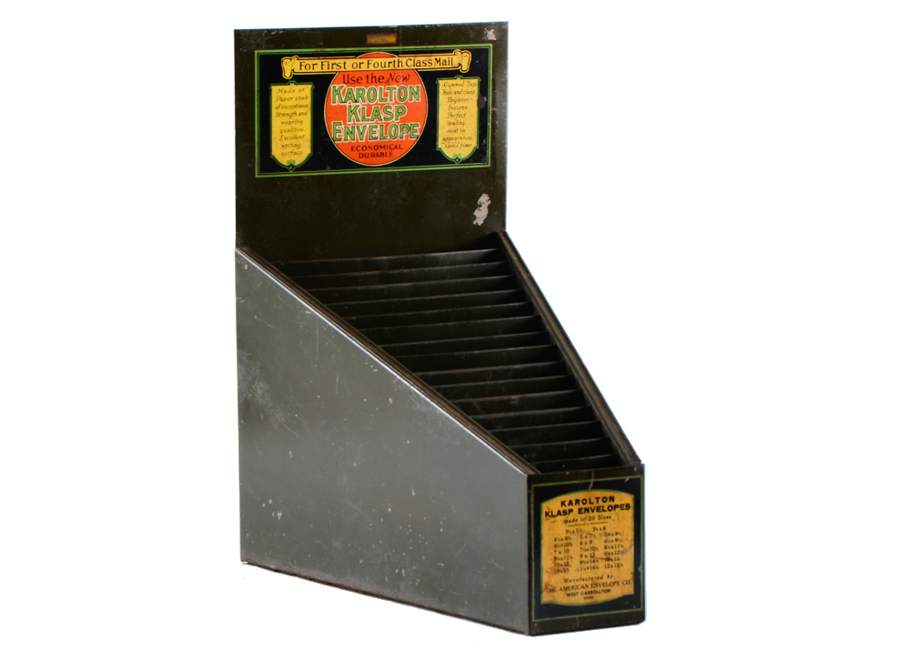 Early 20th Century Karolton Envelope Display